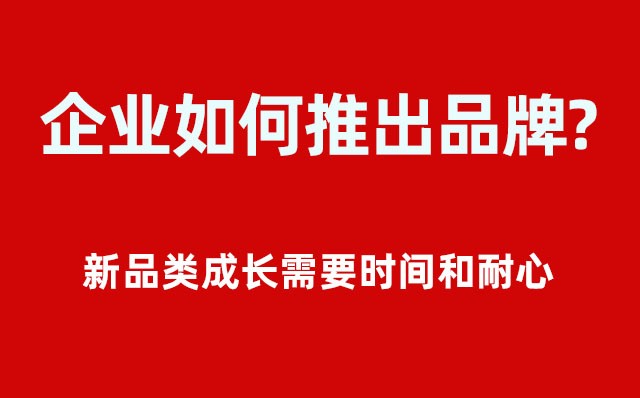 企業(yè)如何推出品牌？----- 新品類成長需要時(shí)間和耐心